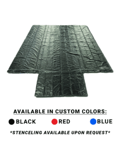 6 Foot Drop Lumber Tarps For Flatbeds | Harp's Tarps