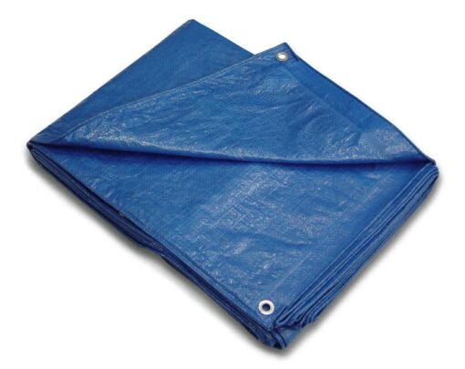 Blue Poly Economy Huricane Tarps - sold per case-0