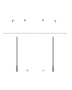 Alternative view of ALUMINUM ARM SYSTEM FOR BODIES UP TO 20 ft. (GHS 8620)