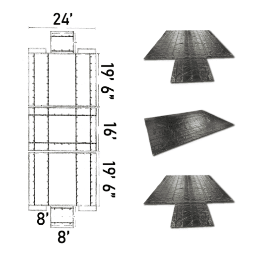 Three Piece Lumber Tarp Set