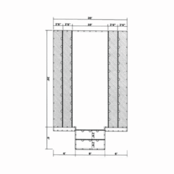 Import Lightweight Lumber Tarp 6 Foot Drop