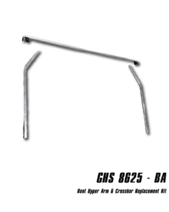 Alternative view of Bent Upper Arm & Crossbar Replacement Kit (GHS 8625-BA)