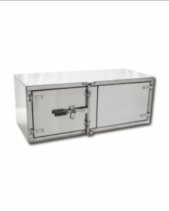 Extreme Weather Cam Lock Double Door Flatbed Toolbox -60″ x 24″ x 24″ (MADE IN USA)