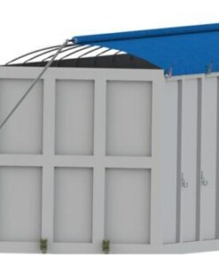 Latch Plate Style Side to Side Roll Tarp System (RTS-2000)