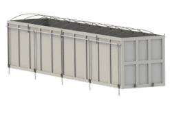 Ratchet Style, Side to Side Roll Tarp System (RTS 1000)