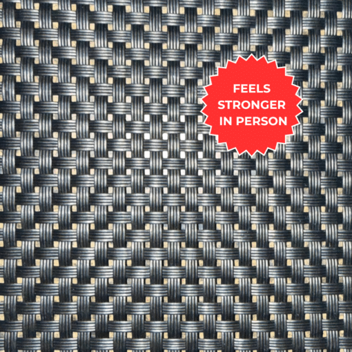 FEELS STRONGER IN PERSON